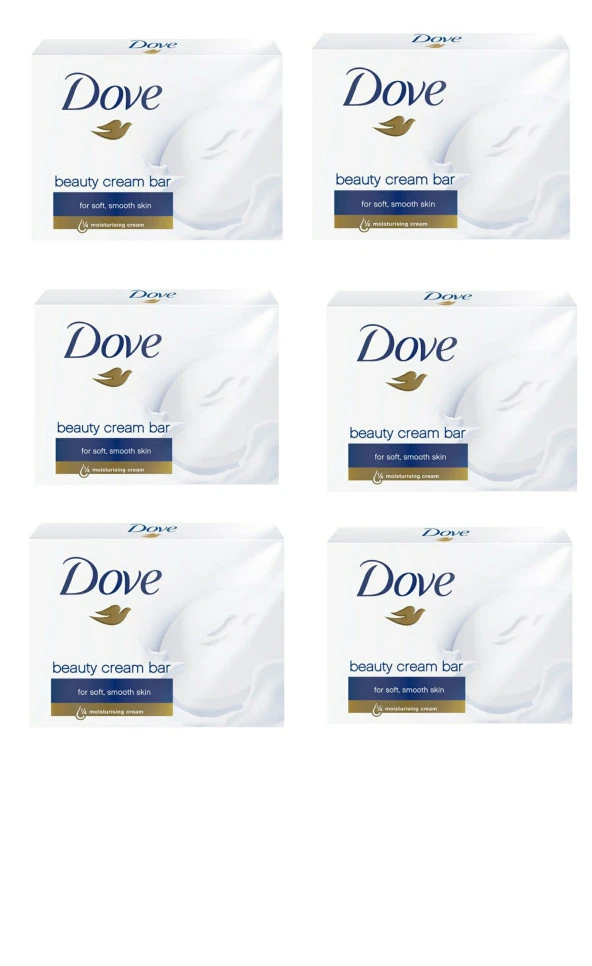 DOVE Cream Bar Sabun 100Gr X 6 Adet