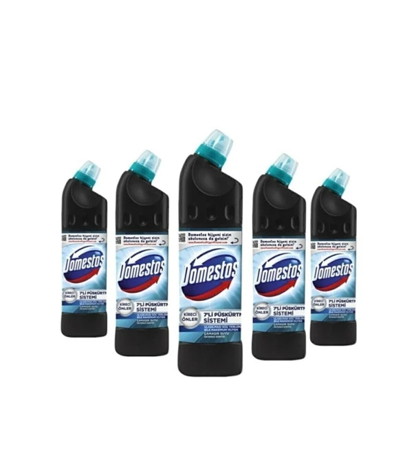 DOMESTOS Çamaşır Suyu  7'Li Püskürtme Sistemi 5 Adet