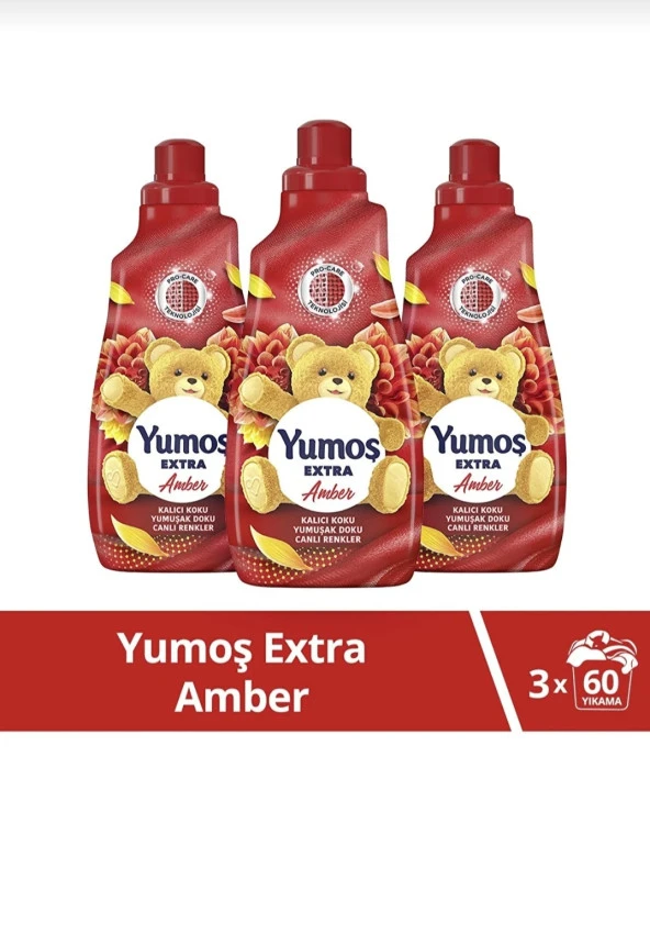 YUMOŞ Extra Konsantre Yumuşatıcı Amber  1440 Ml 60 Yıkama