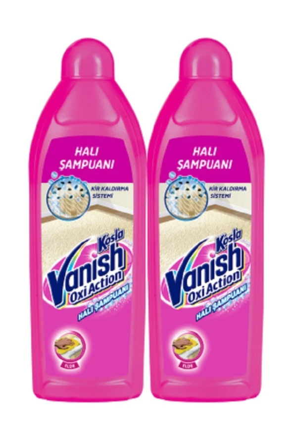 VANİSH Kosla Halı Şampuanı Elde Yıkama 2X850 Ml - 2
