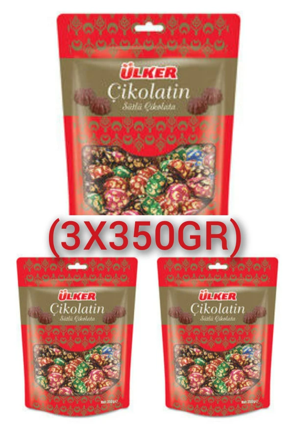 ÜLKER Çikolatin İkramlık Sütlü Çikolata 350  Gr - 1
