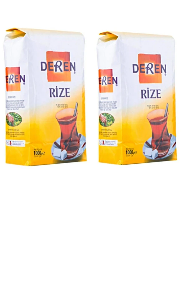 DEREN Rize Çay 1000 Gr X 2 Adet