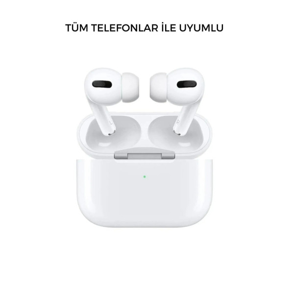 Ocado Beyaz 2. Nesil Pro Tüm Telefonlar Ile Uyumlu Bluetooth 5.0 Kulakiçi Kulaklık