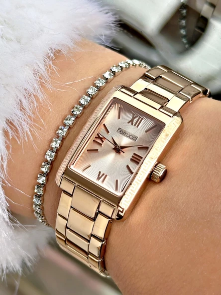 Ferrucci FC.03220M.02 Çelik Kordon Kadın Kol Saati - Resim 4