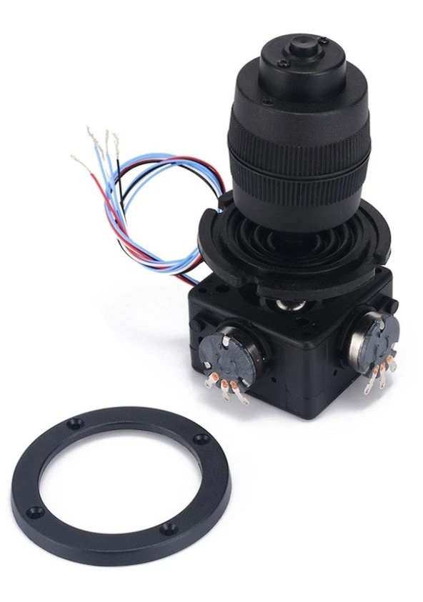 RETTI 4-Eksenli Joystick Potansiyometre Düğme Kontrolü JH-D400B-M4 10K 4D Kapalı Salıncak - 8