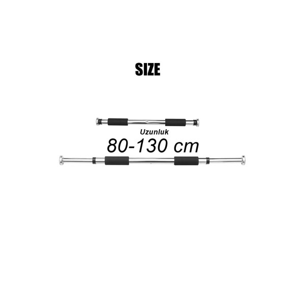 Kapı Barfiksi 80-130 cm Barfiks Demiri Kapı Barı A73 - 4