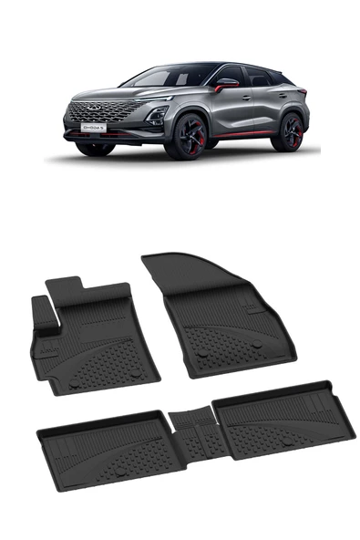 Sahler Chery Omoda 5 2022+ 4.5 D Sahler Paspas Siyah