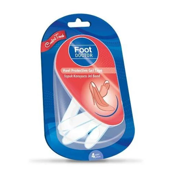 Foot Doctor Topuk Koruyucu Jel Band 4 Adet - 1