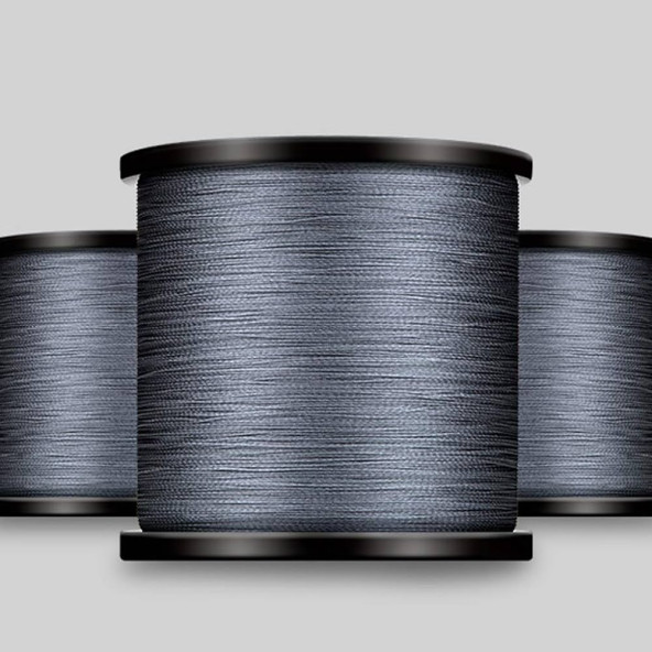 RIKIMARU 0.40 Mm RX4-4 Katlı 150 Metre,32.4 kg Çeker ,Gri Renkli İp,örgü,ipek Misina