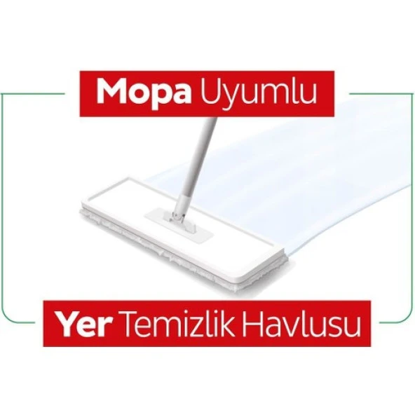Sleepy Easy Clean Arap Sabunu Katkılı Mopa Uyumlu Yer Temizlik Havlusu 3X50 (150 Yaprak) - 5