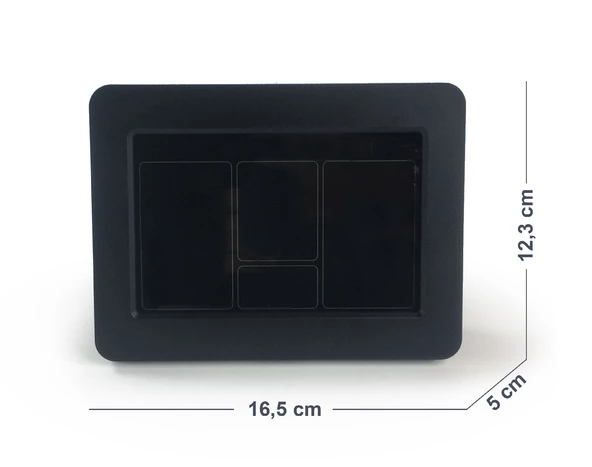 Dijital Renkli Ekran Telsizli Kablosuz Hava İstasyonu İç Dış - Resim 5