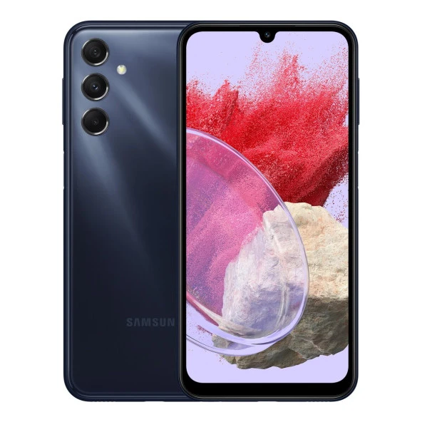 Galaxy M34 5G 128 GB Koyu Mavi Cep Telefonu (Samsung Türkiye Garantili)