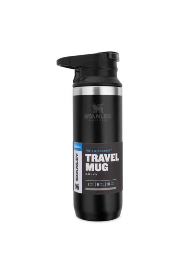 Stanley Adventure Switchback Tek El Termos Bardak 0,47 Lt Siyah 10-02285-021 - 5