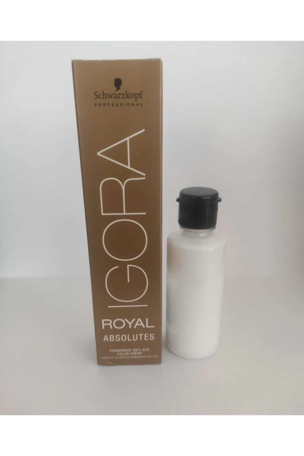 Royal Absolutes 5-60 Açık Kahve Doğal Çikolata Saç Boyası + Oksidan (emülsiyon) (orijinal)