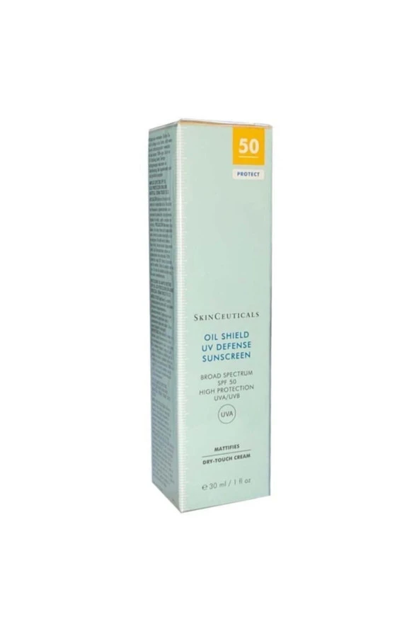 SkinCeuticals Oil Shield Uv Defence Sunscreen Spf50 30 Ml