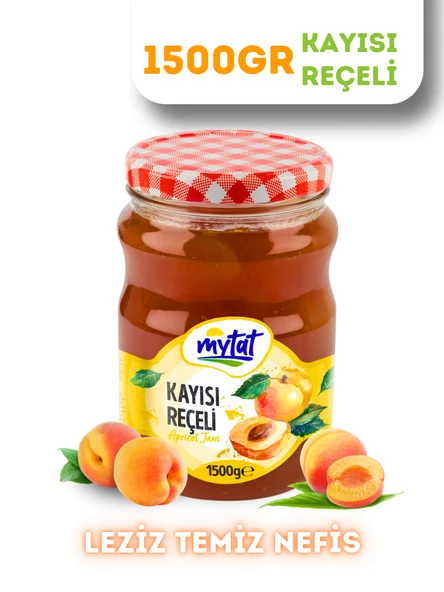 Mytat Geleneksel Kayısı Reçeli 1500 gr (Cam Kavanoz)