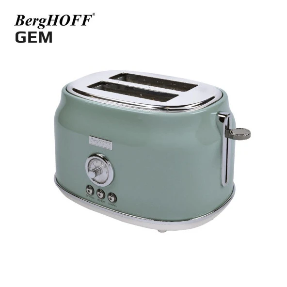 BergHOFF GEM RETRO Mint Yeşil İki Dilim Ekmek Kızartma Makinesi 7950041 - 4