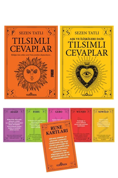 Aşk ve İlişkilere Dair Tılsımlı Cevaplar-Tılsımlı Cevaplar 2.Kitap Set-Sezen Tatlı/Yediveren