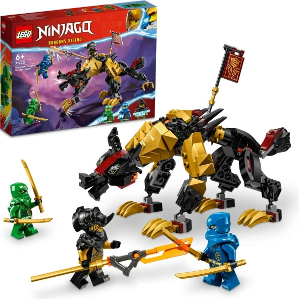 LEGO®  Ninjago İmperium Ejderha Avcısı Tazı 71790 - 6 Yaş ve Üzeri Çocuklar İçin Bir Canavar Oyuncak