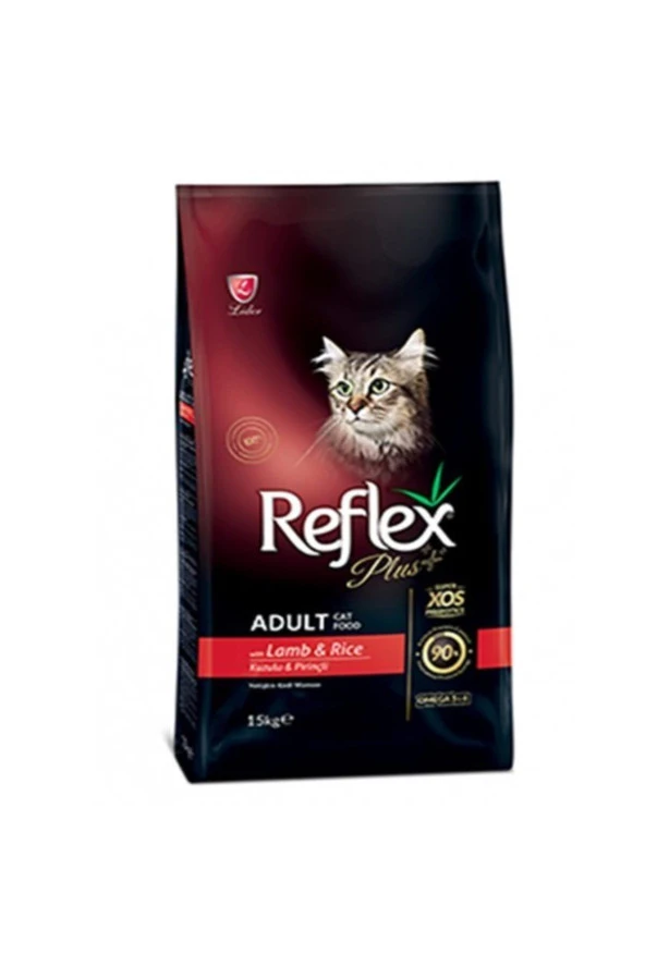 Reflex Plus Kuzu Ve Pirinçli Yetişkin Kedi Maması 15 Kg