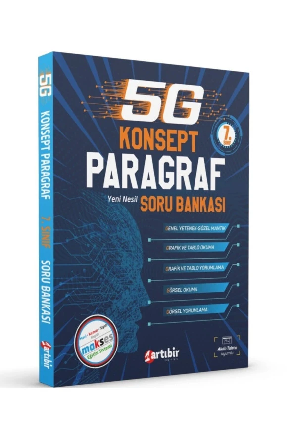 ARTIBİR YAYINLARI 7. Sınıf 5G Görsel Okuma Yeni Nesil Soru Bankası