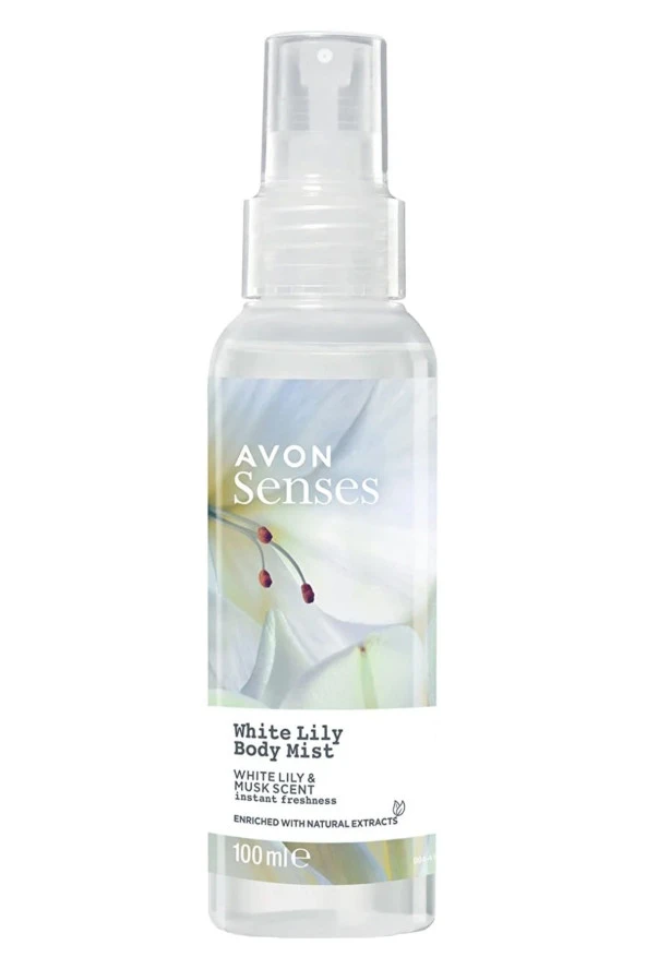 Senses White Lily Beyaz Zambak Kokulu Vücut Spreyi 100 Ml.