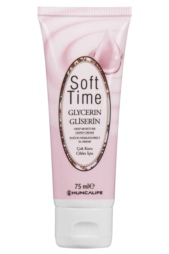 Soft Time Gliserinli, Yoğun Nemlendiricili El Kremi 75 ml 8690973703866