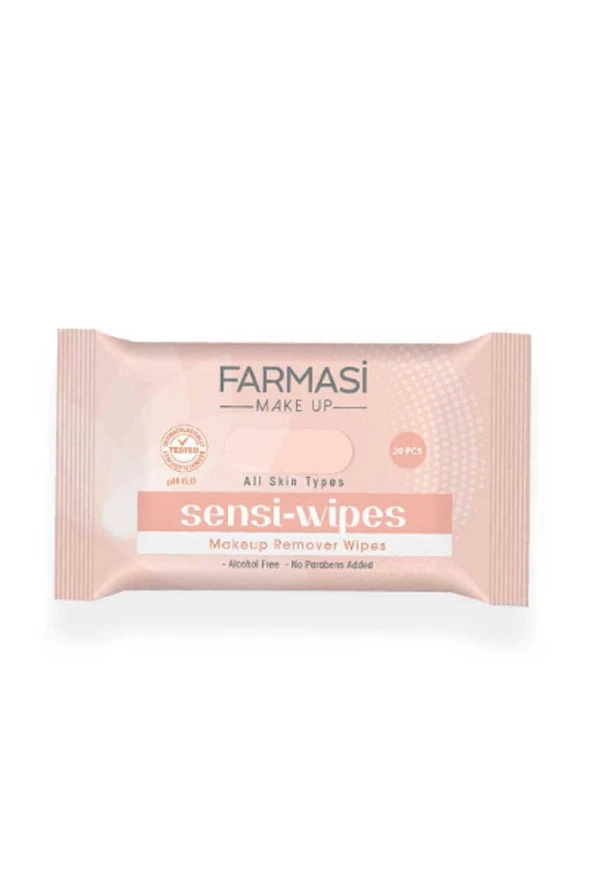 Makyaj Temizleme Mendili - Sensi-wipes 20 Adet 8690131112691