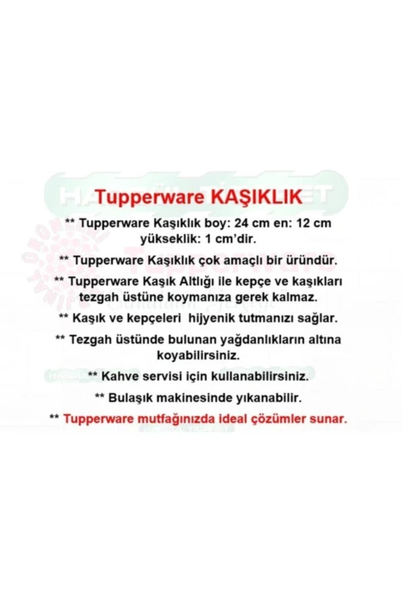 Kaşık Altlığı ( Kaşık-kepçe Altlığı ) Hsgl 1441 - Resim 3