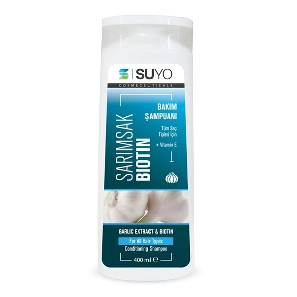 SUYO Sarımsak Biotin Şampuan 400 ml - Resim 2