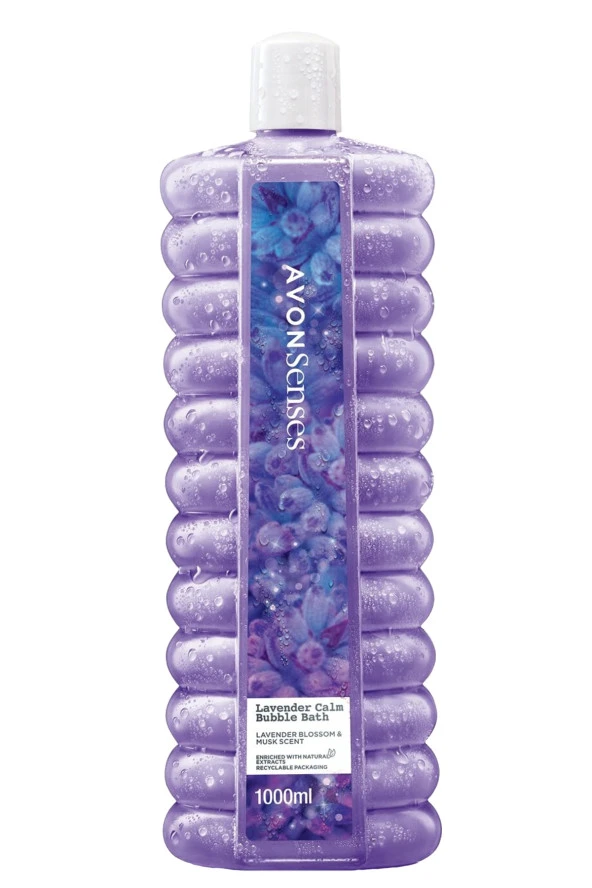 Senses Lavender Calm Lavanta Kokulu Banyo Köpüğü 1 Lt.