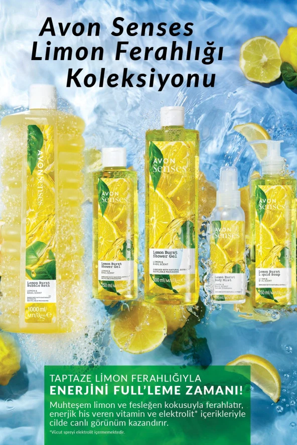Senses Zesty Refresh Limon Ferahlığı Banyo Köpüğü 1 l - 3
