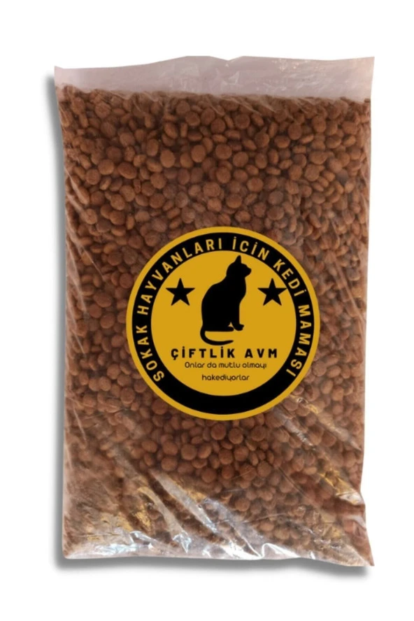 Sokak Hayvanları İçin Kedi Maması 3kg ürün görseli 1