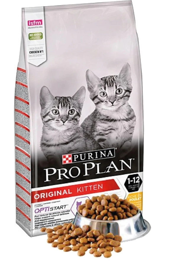 Proplan Kitten Tavuklu Yavru Kedi Maması 1.350 Gr