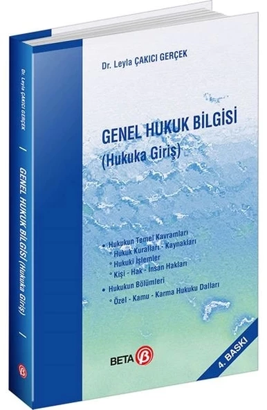 Genel Hukuk Bilgisi (Hukuka Giriş)