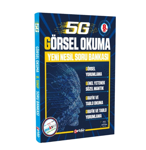 ARTIBİR YAYINLARI 8. Sınıf 5G Görsel Okuma Yeni Nesil Soru Bankası