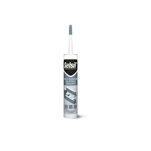 Selsil Genel Amaçlı Silikon Beyaz 280 Gr.