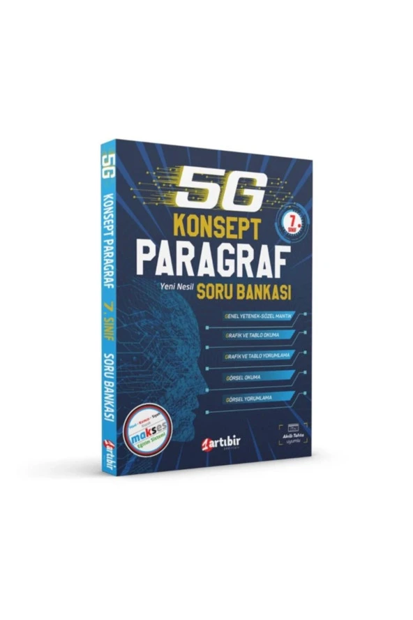 ARTIBİR YAYINLARI 6. Sınıf 5G Görsel Okuma Yeni Nesil Soru Bankası