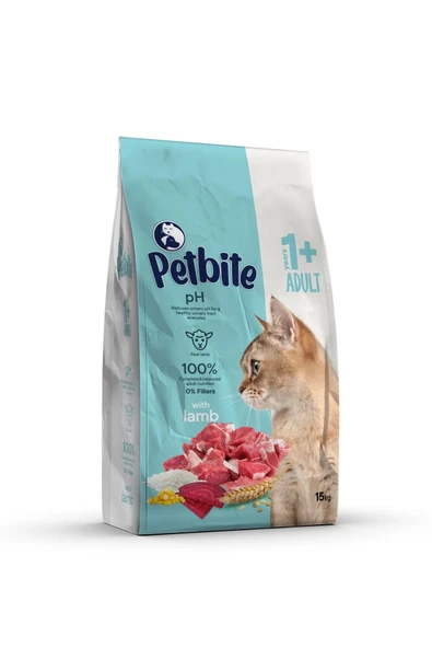 Petbite Yetişkin Kuzulu Kedi Maması 15 Kg