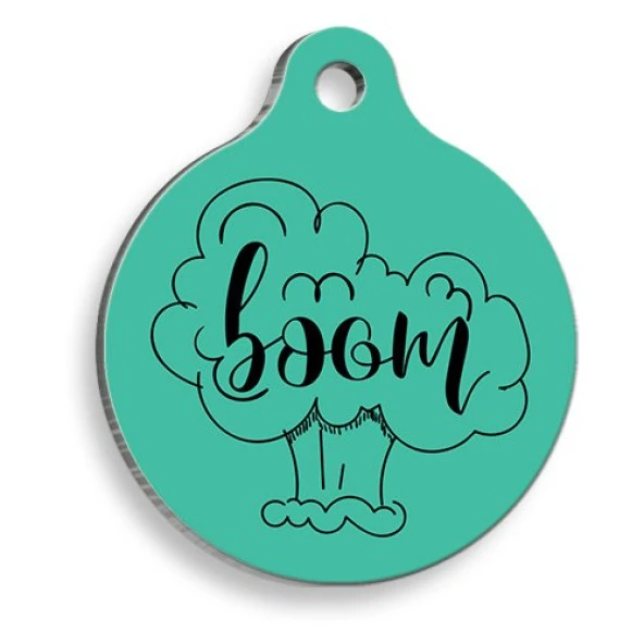 Boom Yuvarlak Kedi ve Köpek Künyesi ürün görseli 1