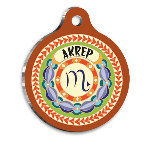 Akrep Burcu Kedi Köpek Künyesi ürün görseli 1