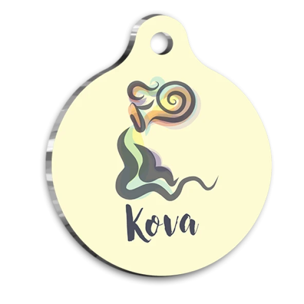 Kova Burcu Kedi köpek Künyesi ürün görseli 1