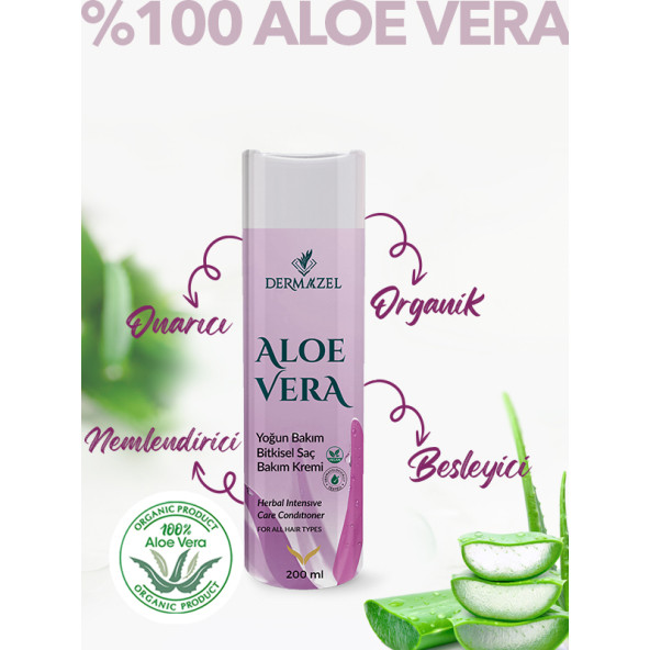 ALOE VERA SAÇ BAKIM KREMİ - 4