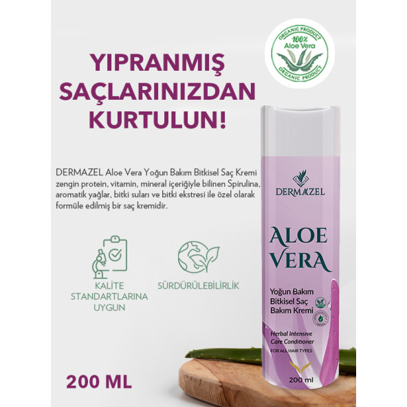 ALOE VERA SAÇ BAKIM KREMİ - 5