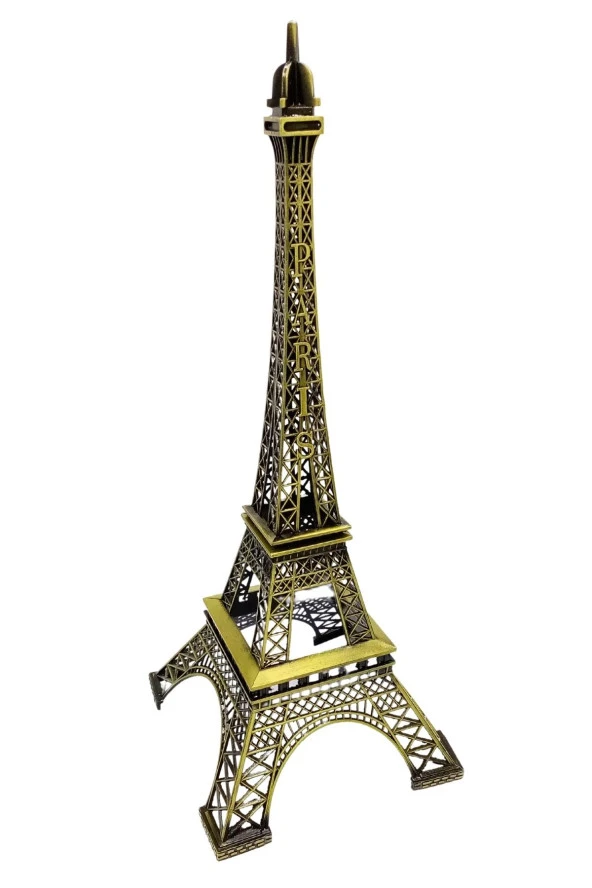 Minyatür Metal Paris Eyfel Kulesi Dekoratif Biblo 48 cm - Resim 8