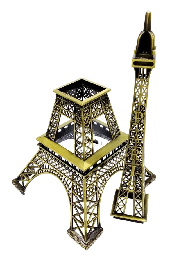 Minyatür Metal Paris Eyfel Kulesi Dekoratif Biblo 48 cm - Resim 9