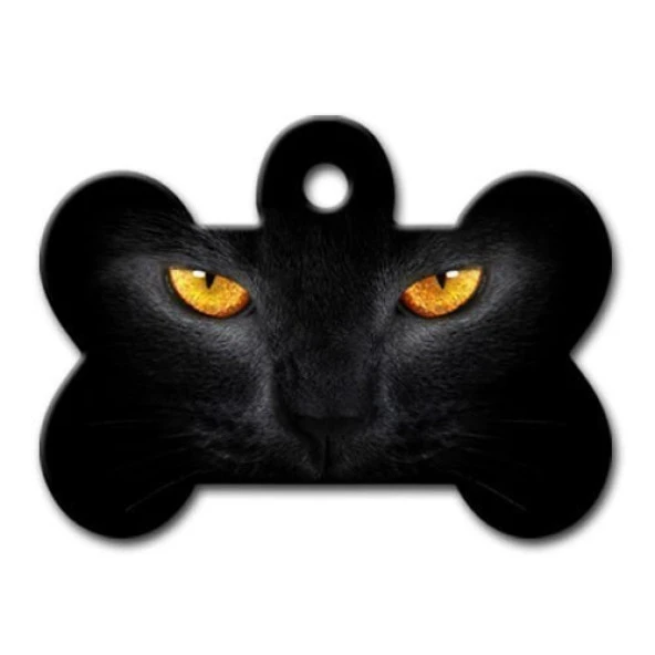 Kedi Gözü Kemik Kedi Köpek Künyesi Small ürün görseli 1