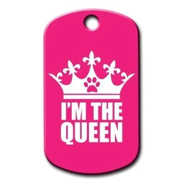 I'm The Queen Kedi Köpek Künyesi Small ürün görseli 1