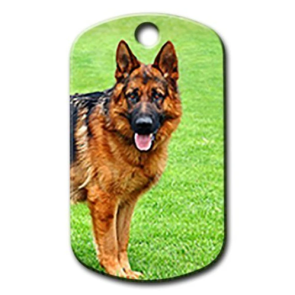 Alman Kurdu Resimli Köpek Künyesi ürün görseli 1