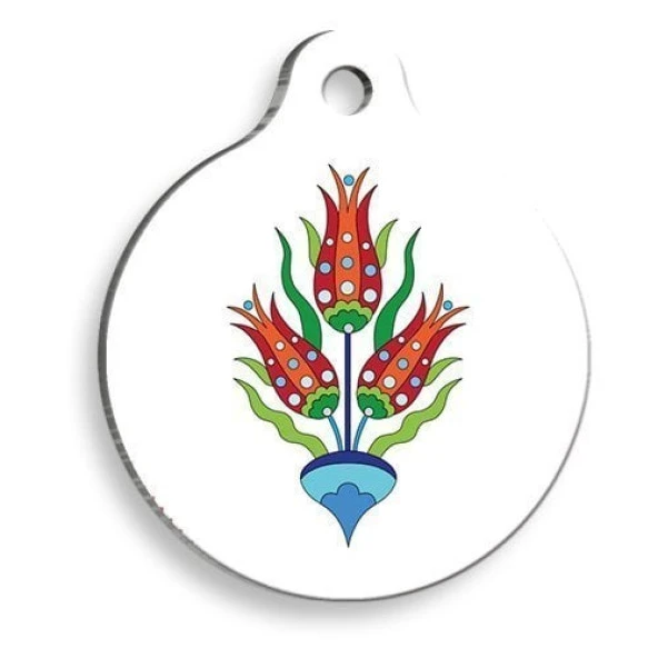 Motif 12 Kedi ve Köpek Künyesi Large: 3,8 cm. ürün görseli 1